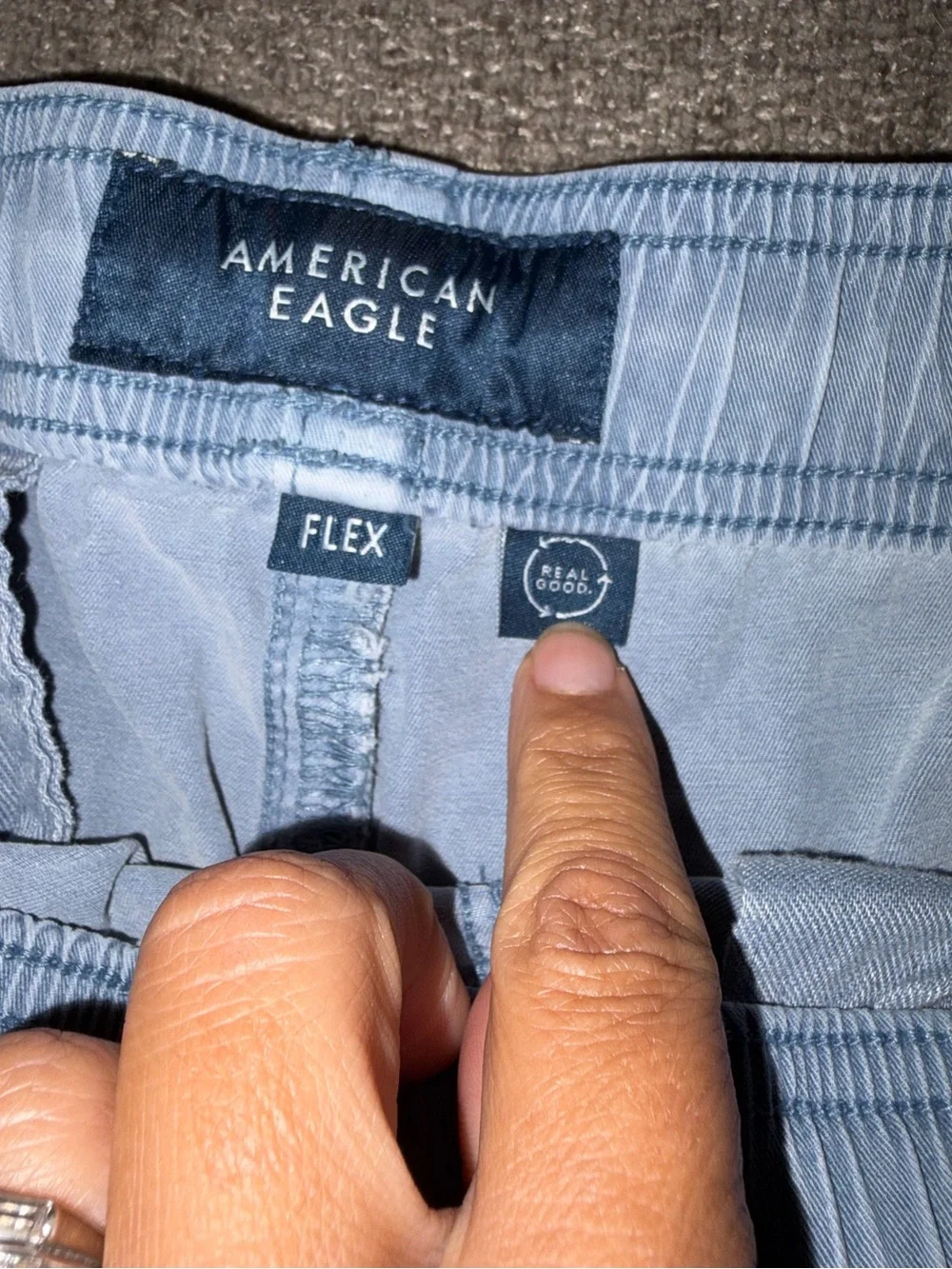 American Eagle Men’s Small Drawstring shorts- two pairs. Like new!